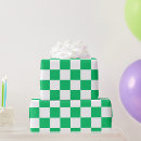 Search for green gingham wrapping paper Trendy