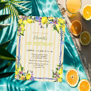 Search for yellow birthday invitations Fruit