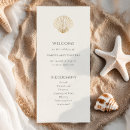 Search for white and gold wedding programs Order of service