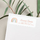 Search for rainbow return address labels Gender neutral