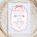 Search for firecracker invitations Red white and blue