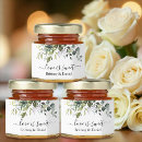 Search for honey wedding favors Bride and groom names