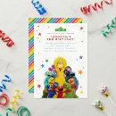 Search for character birthday invitations Cookie monster