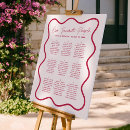 Search for retro wedding seating charts Typography
