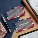Search for government business cards Red white blue