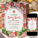 Search for girls 3rd birthday invitations Summer