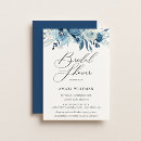 Search for dusty blue bridal shower invitations Flowers