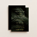 Search for leaf wedding invitations Botanical greenery