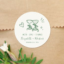 Search for wine glass wedding stickers Whimsical
