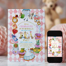 Search for dress up tea party invitations Vintage