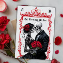 Search for skeleton wedding invitations Vintage