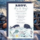 Search for whale baby shower Ahoy it's a boy