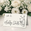 Search for name setting wedding place cards Bride