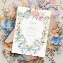 Search for watercolor crest wedding invitations Floral