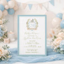 Search for monogram baby shower invitations Blue