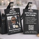Search for black and white badges Ring security