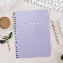 Search for purple notebooks Minimalist