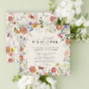 Search for pressed flower invitations Mother to be