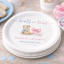 Search for gender reveal party supplies Boots or bows