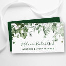 Search for green business cards Salon