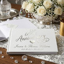 Search for anniversary guest books Elegant calligraphy