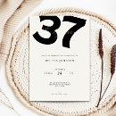 Search for 37th birthday invitations Elegant