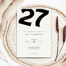 Search for 27th birthday invitations Elegant