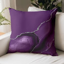 Search for purple and silver pillows Elegant