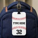 Search for baseball luggage tags Team