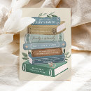 Search for a new chapter begins invitations Little book lover