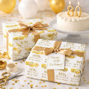 Search for 80th birthday wrapping paper Floral