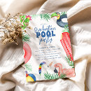 Search for outdoor graduation invitations Swim party graduation