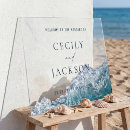 Search for beach welcome wedding signs Elegant