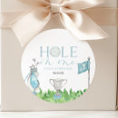 Search for golf birthday stickers Hole in one