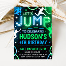 Search for park birthday invitations Bounce house party
