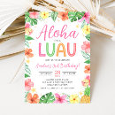 Search for luau hawaiian pool party cards stamps Flowers