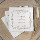 Search for vintage wedding napkins Elegant