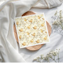 Search for floral napkins Yellow