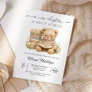Search for a new chapter baby shower invitations Gender neutral
