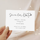 Search for non photo save the dates Minimal