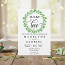 Search for st patricks day wedding invitations Watercolor