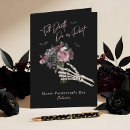 Search for dark valentines day cards Black