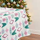 Search for retro christmas tablecloths Mid century modern