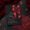 Search for black and red birthday invitations Retro