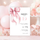 Search for girls 19th birthday invitations For her