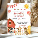 Search for turning 3 invitations For kids
