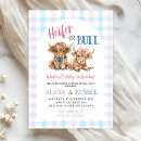Search for cute cow party baby pregnancy invitations For her