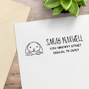 Search for rabbit rubber stamps Cute