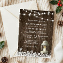 Search for snowflake wedding invitations String lights