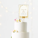 Search for art deco cake toppers Elegant
